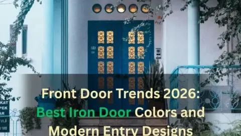 Front Door Trends 2026 for Modern Iron Entry Design